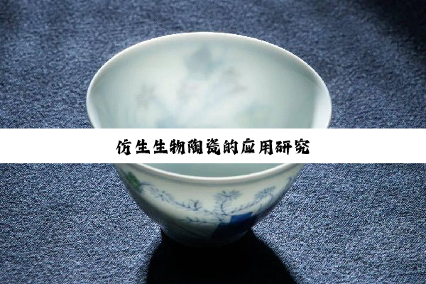 仿生生物陶瓷的应用研究